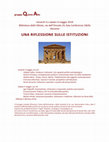 Research paper thumbnail of Gruppo Quinto Alto Convegno Una riflessi 2