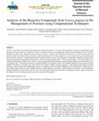 Research paper thumbnail of Analysis of the Bioactive Compounds from Carica papaya in the Management of Psoriasis using Computational Techniques