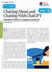 Research paper thumbnail of Chatting About and Chatting  With ChatGPT