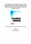 Research paper thumbnail of Contribution of Digitized Video-Audio Lesson with Self-Learning Module to the Kindergarteners’ Readiness in the New Normal Setting