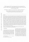 Research paper thumbnail of Fully automated left atrium segmentation from anatomical cine long-axis MRI sequences using deep convolutional neural network with unscented Kalman filter