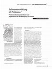 Research paper thumbnail of Softwareentwicklung als Profession?