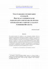 Research paper thumbnail of Voluntariados universitarios y covid-19. Prácticas y experiencias de participación comunitaria de jóvenes estudiantes del campo de la salud en Comodoro Rivadavia