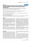 Research paper thumbnail of Acute kidney injury in intensive care unit patients: a comparison between the RIFLE and the Acute Kidney Injury Network classifications