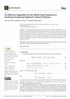 Research paper thumbnail of An Efficient Algorithm for the Multi-Scale Solution of Nonlinear Fractional Optimal Control Problems