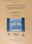 Research paper thumbnail of Catalogue des manuscrits persans, Tome II : Le supplément persan. Bibliothèque nationale de France, Département des Manuscrits. 
Roma : Istituto per l Oriente C.A. Nallino, 2013. 
2 volumes :1430 p. ( 28 p. de pl. en noir et en coul.)