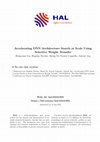 Research paper thumbnail of Accelerating DNN Architecture Search at Scale Using Selective Weight Transfer