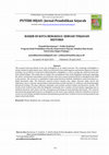 Research paper thumbnail of BANJIR DI KOTA BENGKULU: SEBUAH TINJAUAN HISTORIS