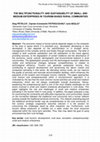 Research paper thumbnail of The Multifunctionality and Sustainability of Small and Medium Enterprises in Tourism-Based Rural Communities