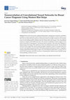 Research paper thumbnail of Neuroevolution of Convolutional Neural Networks for Breast Cancer Diagnosis Using Western Blot Strips