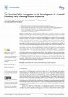 Research paper thumbnail of The Level of Public Acceptance to the Development of a Coastal Flooding Early Warning System in Jakarta