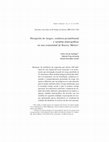 Research paper thumbnail of Percepción de riesgos, conducta proambiental y variables demográficas en una comunidad de Sonora, México