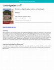 Research paper thumbnail of Borders and politically proactive archaeologies