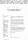 Research paper thumbnail of Democracia y conflicto en contextos pluralistas: entrevista con Chantal Mouffe