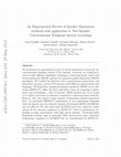 Research paper thumbnail of An experimental review of speaker diarization methods with application to two-speaker conversational telephone speech recordings