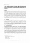 Research paper thumbnail of “Steve, you must feel pig sick!”: Streamed Video Interactions between Premier League Managers and Sports Journalists as Semi-scripted Performances