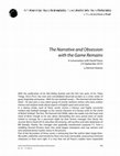 Research paper thumbnail of The Narrative and Obsession with the Game Remains