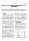 Research paper thumbnail of Estimation of Compressive Strength of Waste Andesite Powder-Added Concrete Usıng an Artifical Neural Network