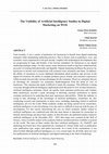 Research paper thumbnail of The Visibility of Artificial Intelligence Studies in Digital Marketing on WOS