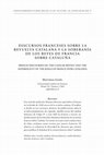 Research paper thumbnail of Discursos franceses sobre la revuelta catalana y la soberania de los reyes de Francia sobre Cataluna