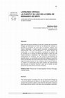 Research paper thumbnail of LAYMUNDO ORTEGA: LA FUENTE Y SU USO EN LA OBRA DE BERNARDO DE BRITO