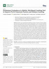 Research paper thumbnail of Preliminary Evaluation of a Mobile, Web-Based Coaching Tool to Improve Pre-K Classroom Practices and Enhance Learning