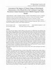 Research paper thumbnail of Assessment of the Impacts of Climate Change on Hydrological Characteristics of the Mbarali River Sub Catchment Using High Resolution Climate Simulations from CORDEX Regional Climate Models