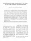 Research paper thumbnail of Mechanisms inducing spatially extended synchrony in mast seeding: The role of pollen coupling and environmental fluctuation