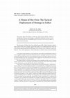 Research paper thumbnail of A House of Her Own: The Tactical Deployment of Strategy in Esther