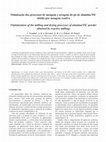 Research paper thumbnail of Otimização dos processos de moagem e secagem do pó de alumina/TiC obtido por moagem reativa