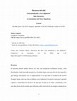 Research paper thumbnail of DISCURSOS DEL ODIO UNA INSTALACION Y TRES HIPOTESIS