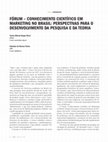 Research paper thumbnail of Fórum Especial–Conhecimento Científico Em Marketing No Brasil: Perspectivas Para O Desenvolvimento Da Pesquisa e Da Teoria