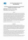 Research paper thumbnail of Liquid Modernity, Emplacement And Education For The Anthropocene: Challenges For Rural Education In Tasmania