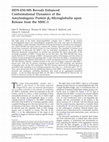 Research paper thumbnail of HDX-ESI-MS reveals enhanced conformational dynamics of the amyloidogenic protein β2-microglobulin upon release from the MHC-1