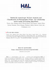 Research paper thumbnail of Multiscale Anisotropic Texture Analysis and Classification of Photographic Prints: Art scholarship meets image processing algorithms