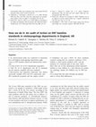 Research paper thumbnail of How we do it: An audit of Action on ENT baseline standards in otolaryngology departments in England, UK