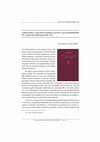 Research paper thumbnail of Anthony SPECA, Hypothetical Syllogistic and Stoic Logic, Koninklijke Brill NV, Leiden/The Netherlands, 2001, 143 s