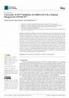 Research paper thumbnail of Carvacrol: A PLpro Inhibitor of SARS-CoV-2 Is a Natural Weapon for COVID-19