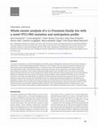 Research paper thumbnail of Whole-exome analysis of a Li–Fraumeni family trio with a novel TP53 PRD mutation and anticipation profile