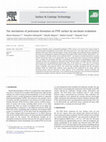 Research paper thumbnail of The mechanism of protrusion formation on PTFE surface by ion-beam irradiation