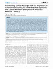 Research paper thumbnail of Transforming growth factor-β1 (TGF-β1) regulates ATDC5 chondrogenic differentiation and fibronectin isoform expression