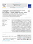 Research paper thumbnail of Spatial ecology of a wastewater network defines the antibiotic resistance genes in downstream receiving waters