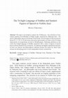 Research paper thumbnail of Urbańska, H., 'The Twilight Language of Siddhas and Sanskrit Figures of Speech in Viśākha Ṣaṣṭi', Acta Asiatica Varsoviensia 34 (2021), 329–355