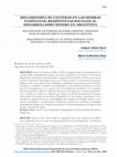 Research paper thumbnail of Mega mining of quarries in the sierras pampeanas: social resistance to the mining development in argentina