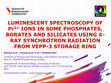 Research paper thumbnail of Luminescent spectroscopy of Pr3+ ions in some phosphates, borates and silicates using x-ray synchrotron radiation from VEPP-3 storage ring