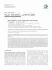 Research paper thumbnail of Tinnitus-Related Distress and the Personality Characteristic Resilience