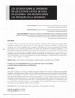 Research paper thumbnail of Los estudios sobre el fenómeno de los cultivos ilícitos de coca en Colombia: una revisión desde los enfoques de la geografía