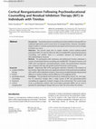 Research paper thumbnail of Cortical Reorganization Following Psychoeducational Counselling and Residual Inhibition Therapy (RIT) in Individuals with Tinnitus