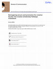 Research paper thumbnail of Reimagining tenure and promotion for creative faculty: the Creative Scholarship Pathways Framework