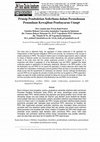 Research paper thumbnail of Prinsip Pembuktian Sederhana dalam Permohonan Penundaan Kewajiban Pembayaran Utang